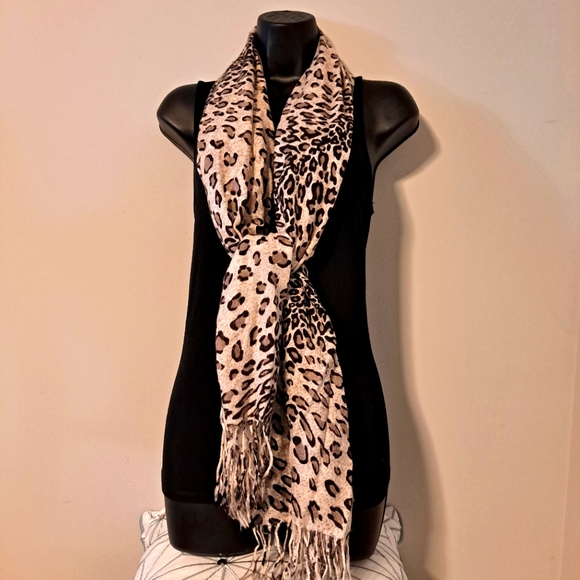 Animal Print Scarf - Picture 1 of 2